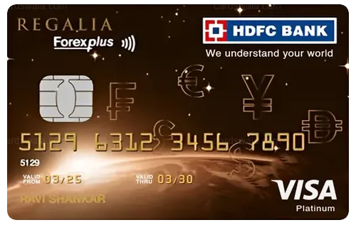 HDFC Bank Regalia ForexPlus Card credit card