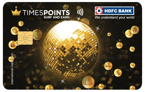 HDFC Bank Times Points Debit Card credit card