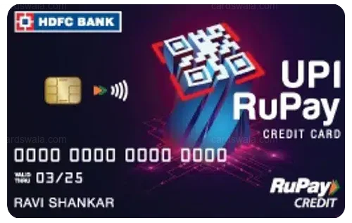 HDFC Bank UPI RuPay Biz Credit Card credit card