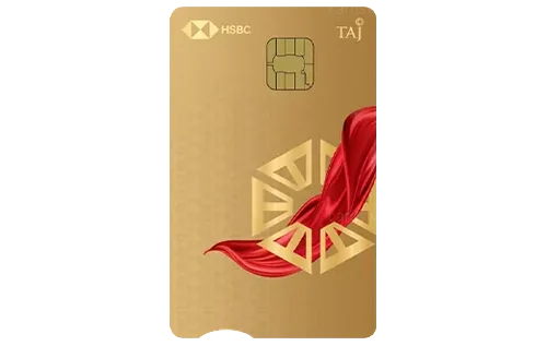 HSBC Taj Credit Card credit card design