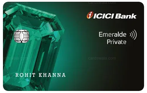 ICICI Bank Emeralde Private Metal Credit Card credit card