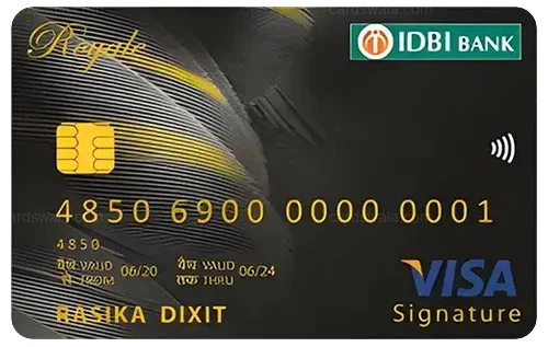 IDBI Bank Royale Signature Credit Card IDBI Bank Royale Signature Credit Card credit card design