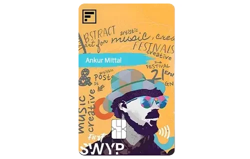 IDFC Bank FIRST SWYP Credit Card IDFC Bank FIRST SWYP Credit Card credit card design
