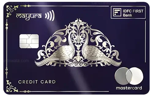 IDFC First Bank Mayura Credit Card IDFC First Bank Mayura Credit Card credit card design