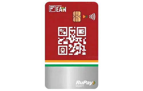 IDFC FIRST EARN Credit Card IDFC FIRST EARN Credit Card credit card design