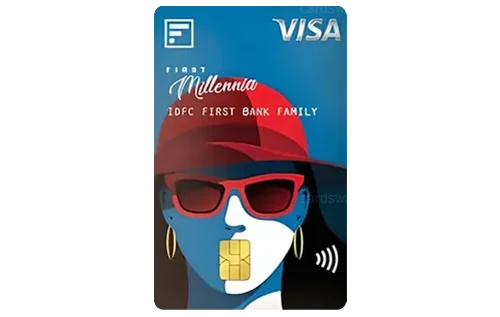 IDFC FIRST Millennia Credit Card IDFC FIRST Millennia Credit Card credit card design