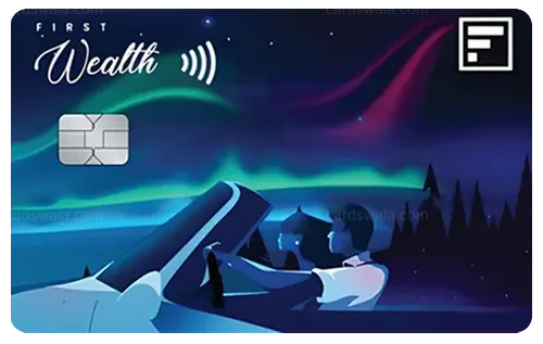 IDFC FIRST Wealth Credit Card IDFC FIRST Wealth Credit Card credit card design