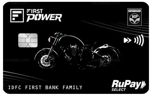 IDFC HPCL FIRST Power Credit Card IDFC HPCL FIRST Power Credit Card credit card design