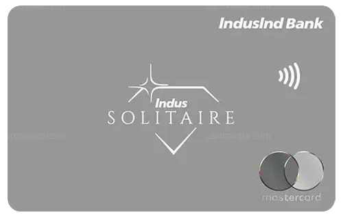 Indus Solitaire Credit Card Indus Solitaire Credit Card credit card design