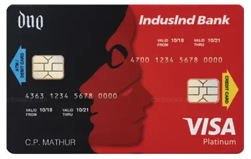 IndusInd Bank Duo Plus Credit Card credit card