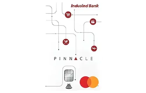 IndusInd Bank Pinnacle World Credit Card credit card design