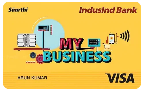 IndusInd Bank Saarthi Business Card credit card