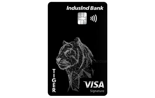 IndusInd Bank Tiger Credit Card IndusInd Bank Tiger Credit Card credit card design