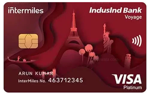 IndusInd Intermiles Voyage Visa Credit Card credit card