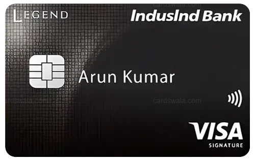 IndusInd Legend Credit Card IndusInd Legend Credit Card credit card design