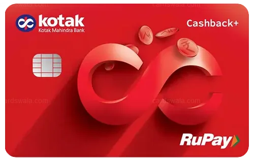 Kotak Cashback Plus Credit Card Kotak Cashback Plus Credit Card credit card design