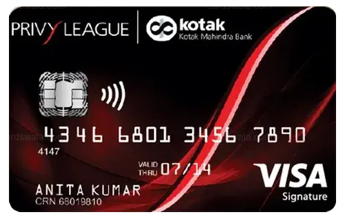 Kotak Privy League Signature Credit Card credit card