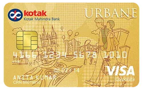 Kotak Urbane Gold Credit Card credit card