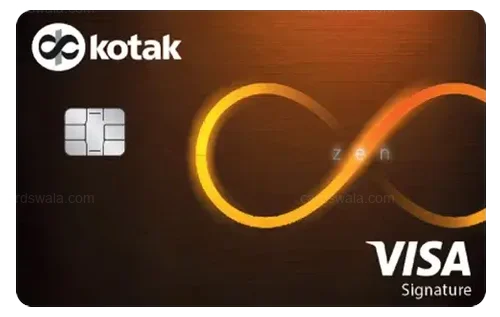 Kotak Zen Signature Credit Card credit card design