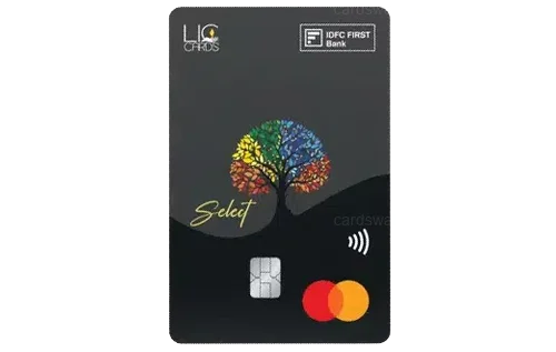 LIC IDFC Select Credit Card LIC IDFC Select Credit Card credit card design