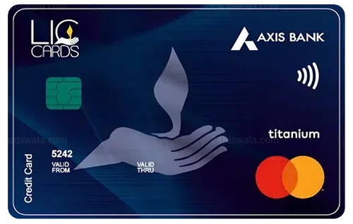 LIC Titanium Credit Card LIC Titanium Credit Card credit card design