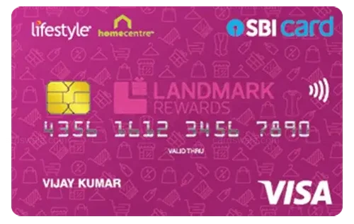 Lifestyle Home Centre SBI Card credit card