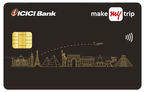 MakeMyTrip ICICI Bank Signature Credit Card credit card design