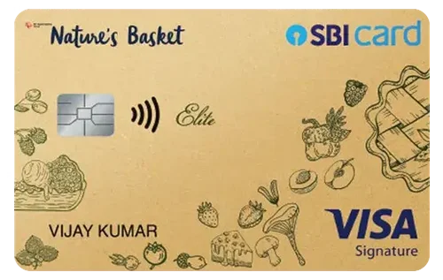 Nature’s Basket SBI Card Elite credit card