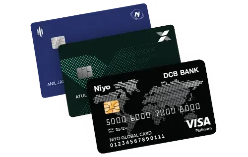 Niyo Global Card by Equitas Bank Niyo Global Card by Equitas Bank credit card design