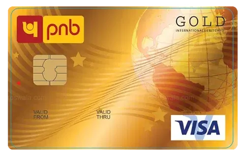 PNB Global Gold Credit Card credit card design