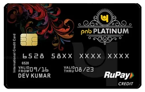 PNB RuPay Platinum Credit Card credit card