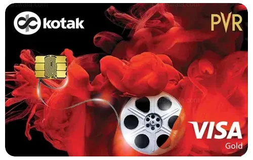 PVR Kotak Gold Credit Card credit card design