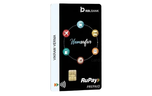 RBL Bank Humsafar Prepaid Card RBL Bank Humsafar Prepaid Card credit card design