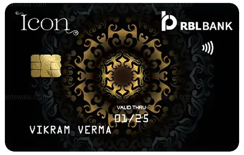 RBL Bank Icon Credit Card credit card design