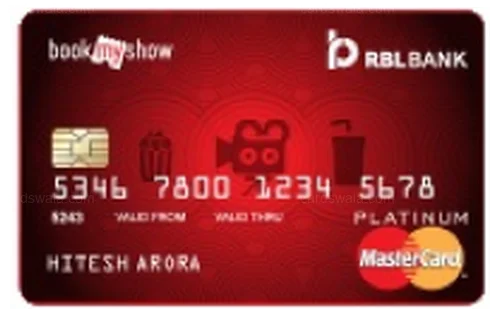 RBL Bank Movies And More Credit Card credit card