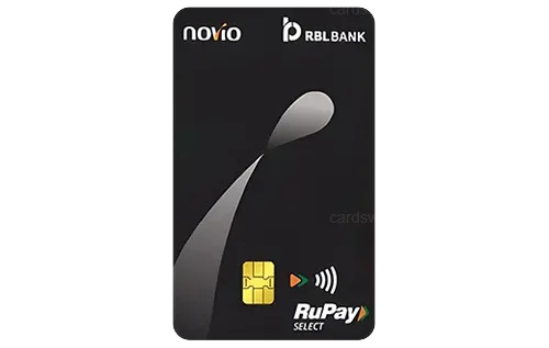 RBL Bank Novio Credit Card credit card design