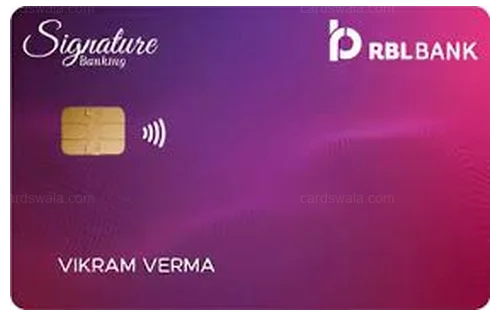 RBL Bank Signature Banking Credit Card credit card