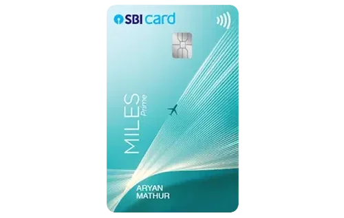 SBI Card MILES PRIME credit card