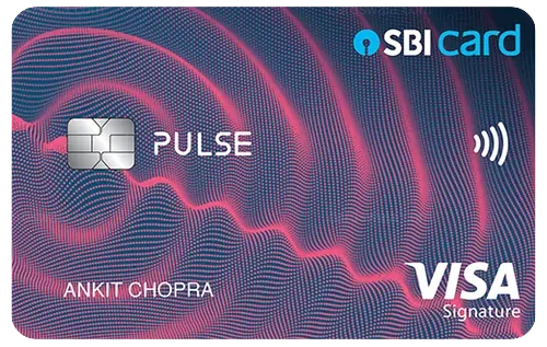 SBI Card PULSE credit card design