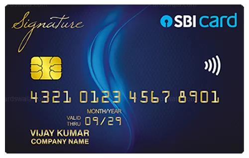 SBI Signature Corporate Card credit card
