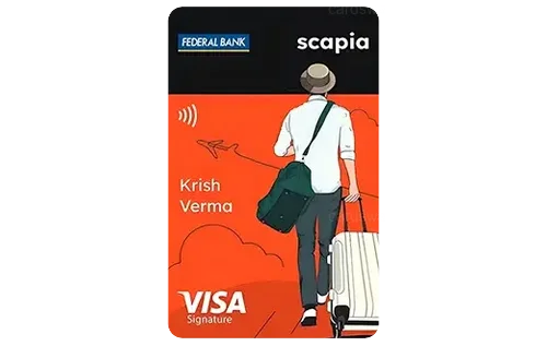 Scapia Federal Credit Card Scapia Federal Credit Card credit card design