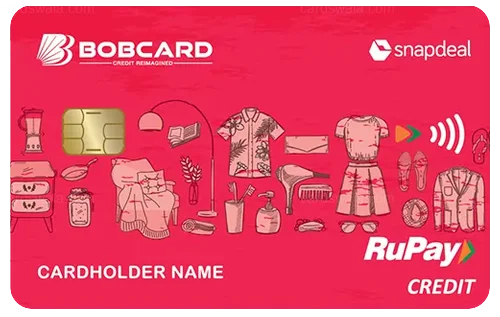 SNAPDEAL BOBCARD Credit Card credit card