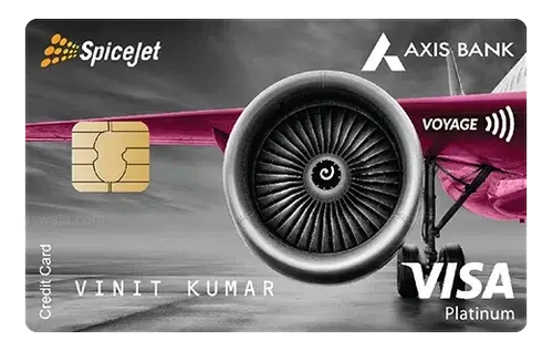 SpiceJet Axis Bank Voyage Credit Card credit card