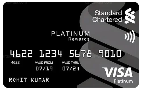 Standard Chartered Platinum Rewards Credit Card Standard Chartered Platinum Rewards Credit Card credit card design