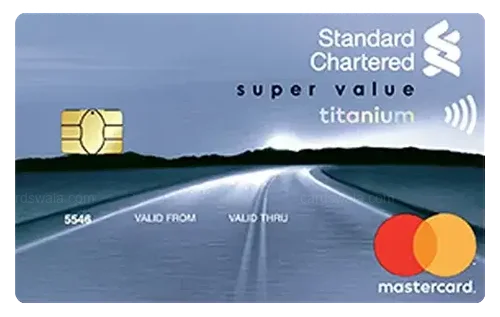 Standard Chartered Super Value Titanium Credit Card Standard Chartered Super Value Titanium Credit Card credit card design