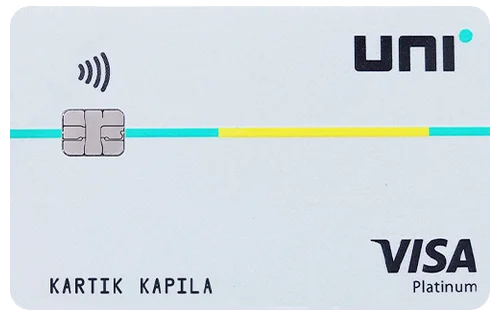Uni Pay 1/3rd Card Uni Pay 1/3rd Card credit card design
