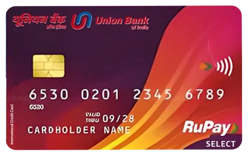 Union Select RuPay Credit Card Union Select RuPay Credit Card credit card design