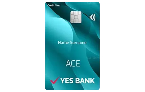 YES ACE Credit Card credit card design