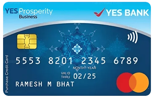 YES PROSPERITY Business Credit Card credit card
